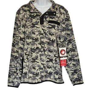 Canada Weather Gear Camo Pullover Sweatshirt M/M 100% Polyester